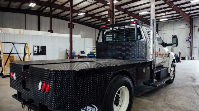 Custom Flatbed Truck